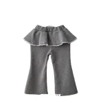 [73-120cm] ワンピース  風アレア パンツ - Image 9