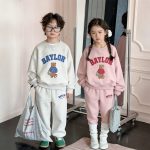 [66-110cm]ベビー セットアップ くま柄 トレーナー 上下セット おしゃれ 人気 - Image 6