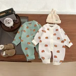 [BABY]ウサギ柄 オールインワン LB6085 - Image 3