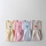 [BABY&KIDS] 英字プリント セットアップ   LB4997