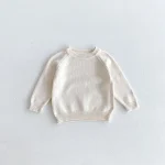 [80-130cm] シンプルデザイン ニットトップス or ボトムス - Image 6