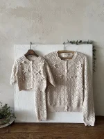 [73-100cm]リボン カーディガン