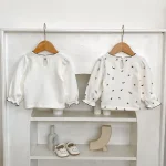 [66-110cm] ノーカラーor小花柄 インナーシャツ - Image 22