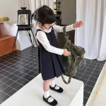 [90-140cm] フォーマル ベスト ワンピース - Image 5