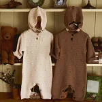 [66-90cm] ボタン付き オールインワン  or ボンネット - Image 14