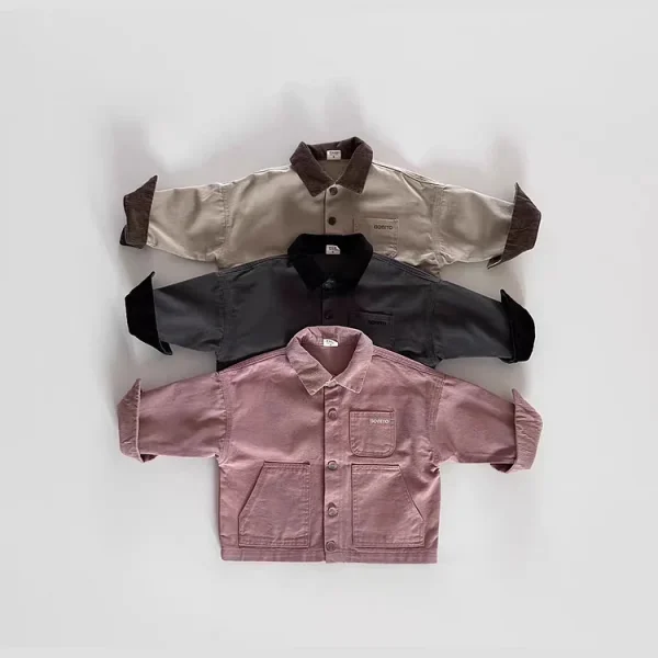 [73-120cm] ポケット付き アウター