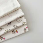 [73-120cm] ハイネック 恐竜or花柄 インナー - Image 6