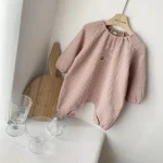 [66-100cm] 英字プリント リネン オールーインワン - Image 11