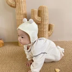 [66-90cm]韓国風 ポケット付き オールインワン - Image 2