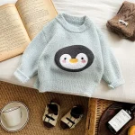 [73-110cm] 可愛い プリント セーター - Image 10