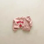 [66-110cm] 熊柄 ロンパース  or セットアップ - Image 7