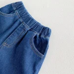 [80-130cm] シンプル デニム セットアップ - Image 11