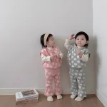 [80-120cm]ハート ベスト + パンツ セットアップ - Image 6