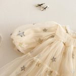 [73-120cm]ワンピース スター柄 プリンセス おしゃれ 可愛い - Image 8