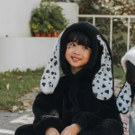 [66-90cm] クリスマス フード付き ロンパース - Image 6