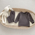 [66-120cm] シンプル フリース インナー セットアップ - Image 8