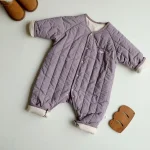 [66-90cm] キルティング オールインワン - Image 5