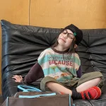 [80-130cm]Tシャツ 長袖 英字プリント 可愛い 女の子 おしゃれ - Image 5