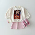 [80-130cm] 犬柄 プルオーバー トレーナー - Image 8