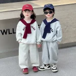 [90-150cm] ショール付き スポーティー セットアップ - Image 7