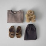 [66-120cm]スウェット 無地 クルーネック ルーズ 着心地良い トップス - Image 14