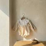 [66-90cm] フリル襟 ロンパース - Image 11