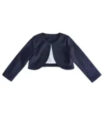 [90-140cm] フォーマル セーラー風 丸襟 シャツ/ワンピース - Image 2