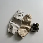 [80-130cm]カジュアル パンツ ドット 履きやすい ボトムス - Image 7