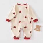 [66-90cm]ロンパース&帽子 可愛い ドット 肌触り良い ベビー服 - Image 6