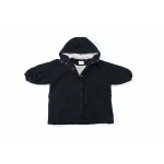 [80-150cm] 韓国風 暖かい フート付き ロングコート - Image 13