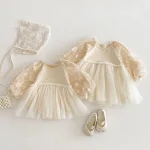 [66-120cm] チュール ワンピース OR ロンパース - Image 4