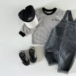 [80-130cm] ポケット付き サロペット - Image 7