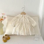 [66-90cm]ロンパース レース風 肌触り良い おしゃれ ベビー服 - Image 8