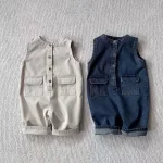 [65-90cm] ポケット付き オールインワン - Image 6