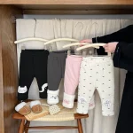 [73-110cm] 動物柄 ボア レギンス - Image 7