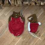 [66-90cm]とんがり 帽子 あったかノースリーブ ロンパース - Image 8