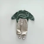 [73-120cm] ポケット付き カジュアル パンツ - Image 11