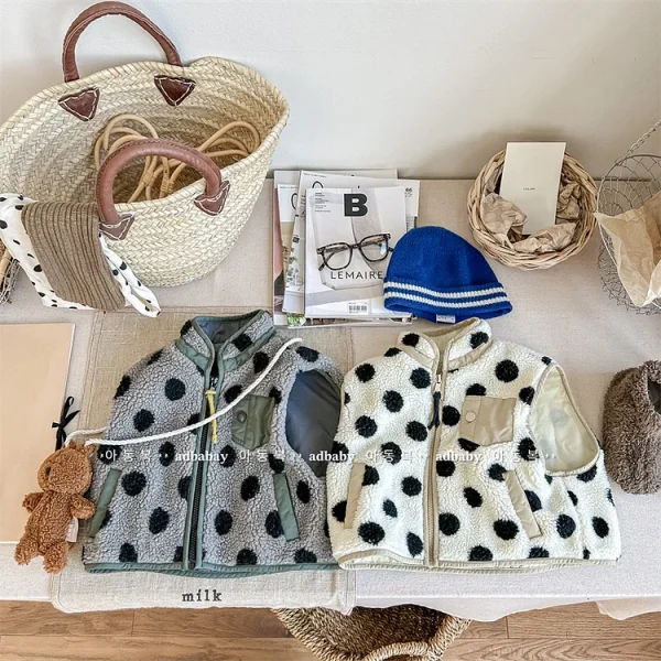 [80-130cm] ドットボア ベスト