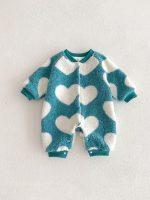 [66-100cm] ハート柄 オールインワン - Image 8