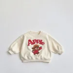 [80-130cm] 熊柄 プルオーバ トレーナー - Image 9