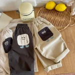 [80-120cm]カートゥーン カジュアル パンツ - Image 2