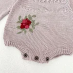 [66-90cm] フリル襟 ロンパース - Image 8