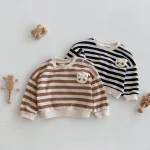 [73-110cm] 熊柄 プルオーバー - Image 2