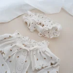 [66-90cm] ボンネットOR小花柄 オールインワン - Image 16