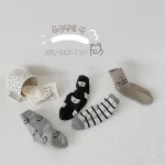 [GOODS]レトロスマイル 熊柄 ソックス 5足セット - Image 14