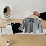 [66-100cm] リボン シャツ - Image 11