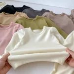 [66-120cm] シンプル フリース インナー セットアップ - Image 14