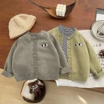 [73-110cm] 目柄 カーディガン - Image 10