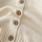 [66-100cm] 無地 ナチュラル カーディガン - Image 4