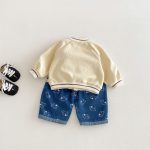 [73-110cm] クリーム カーディガン - Image 3